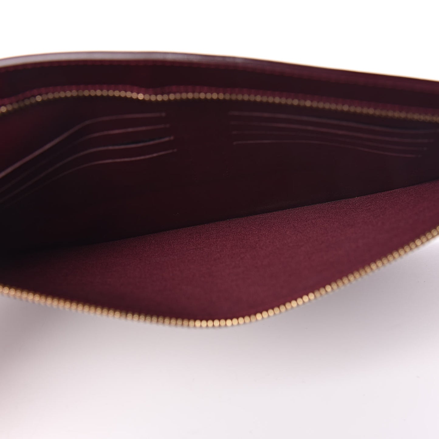 Vernis Pershing Square Clutch GM Rouge Fauviste