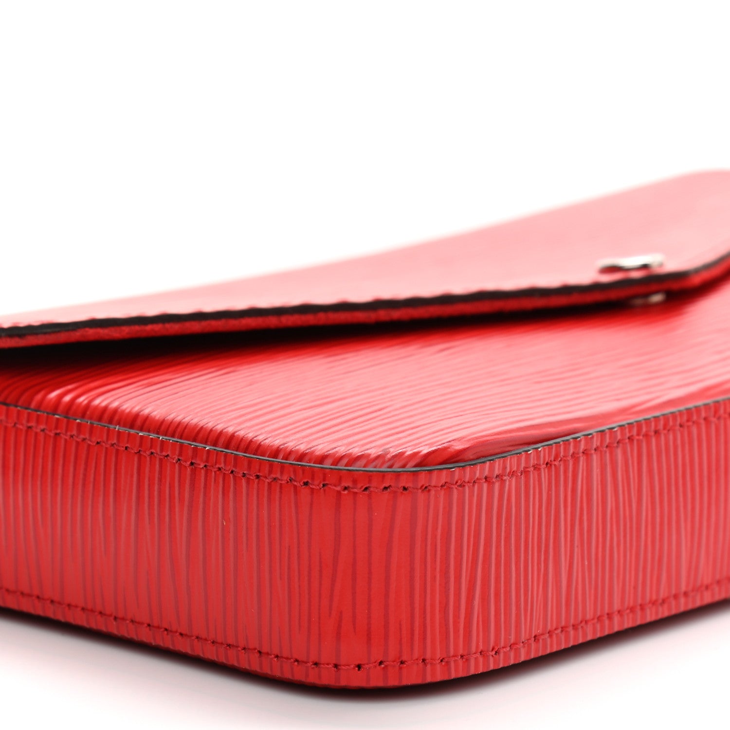 Louis Vuitton Epi Pochette Felicie Coquelicot 9 of 11
