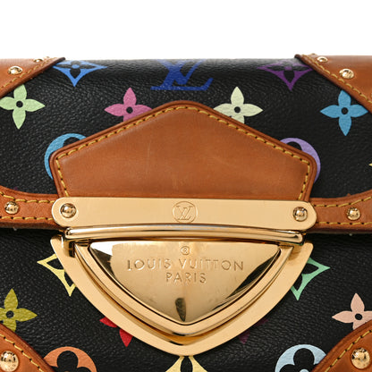 Louis Vuitton Monogram Multicolor Marilyn Black 6 of 8