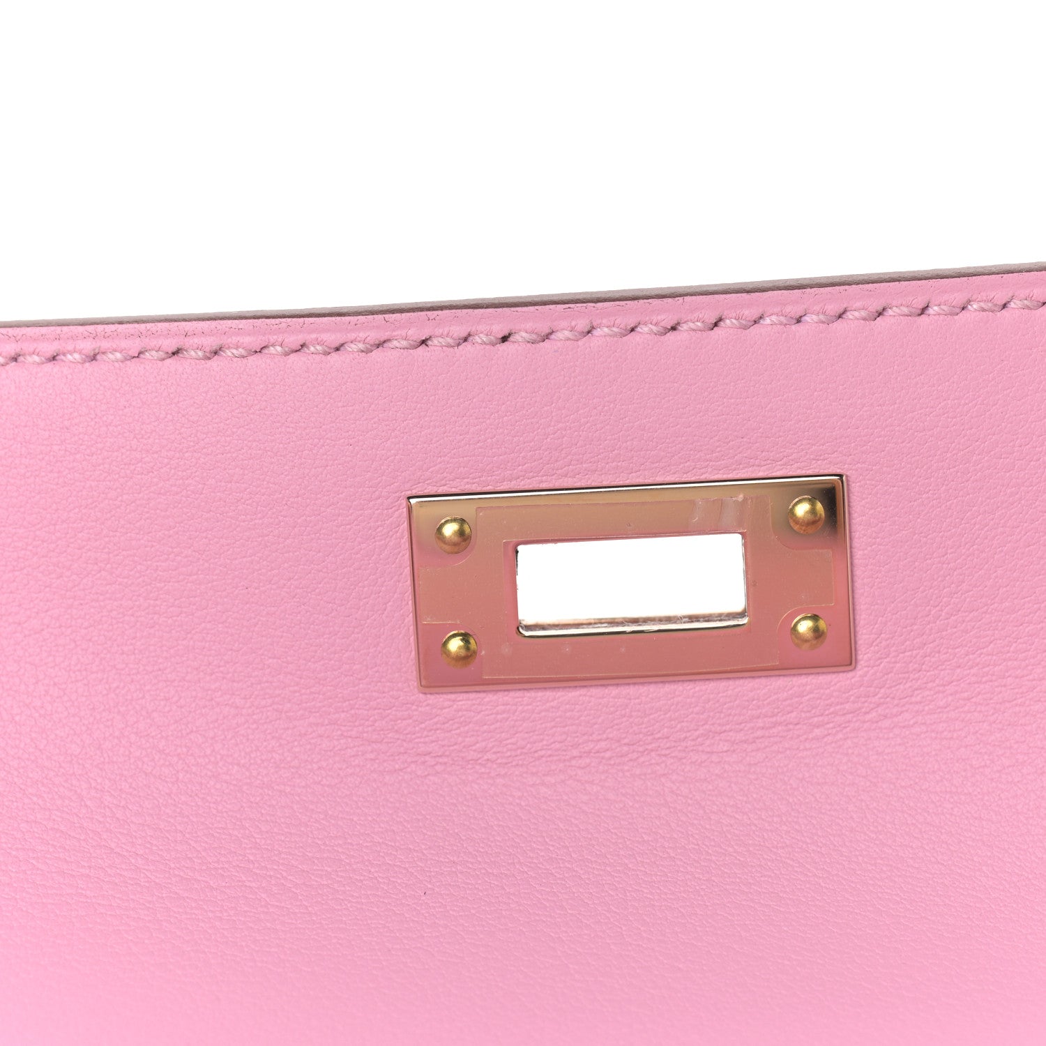 Hermes Swift Kelly Cut Clutch Pochette Mauve Sylvestre 21 of 26