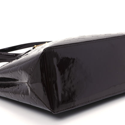 Louis Vuitton Vernis Wilshire GM Amarante 8 of 9
