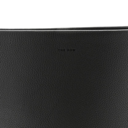 The Row Grained Calfskin Medium N/S Park Tote Black 7 of 9