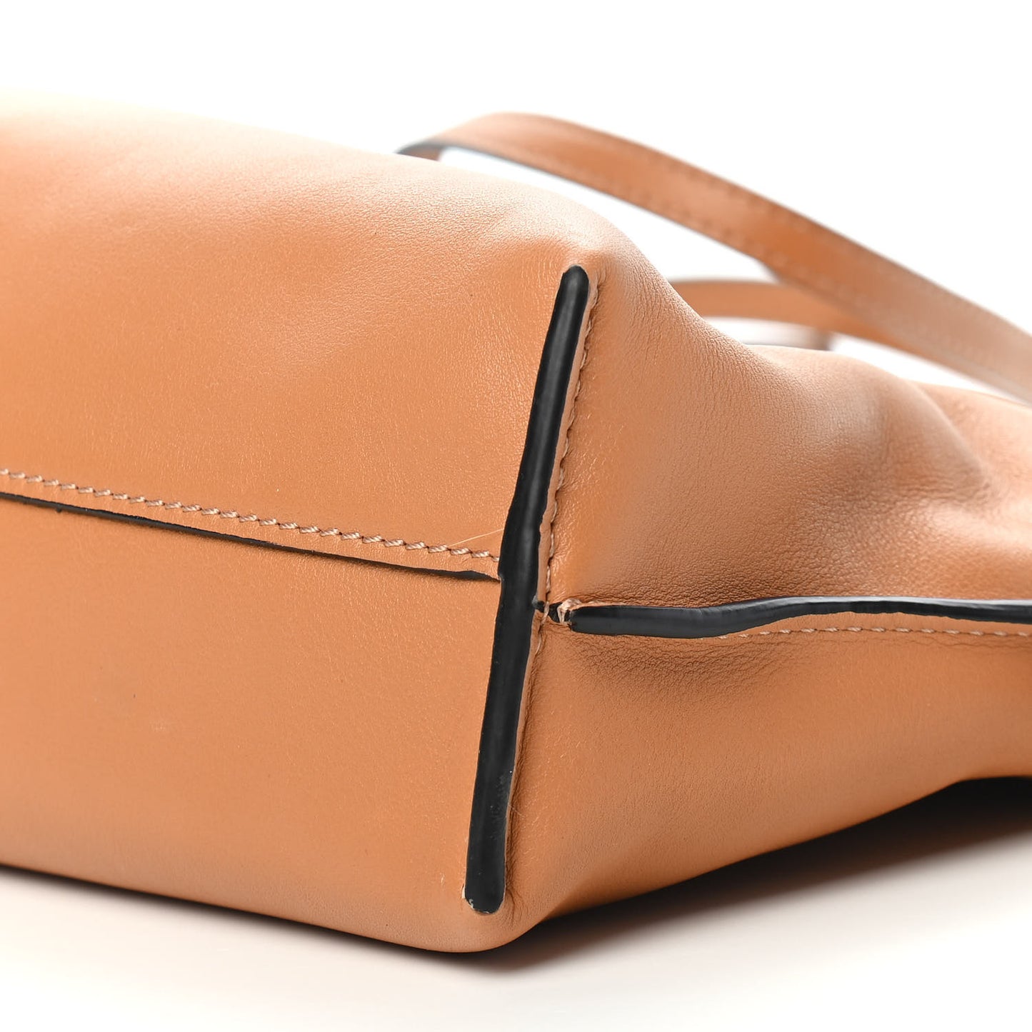 Nappa Mini Flamenco Knot Clutch Warm Desert