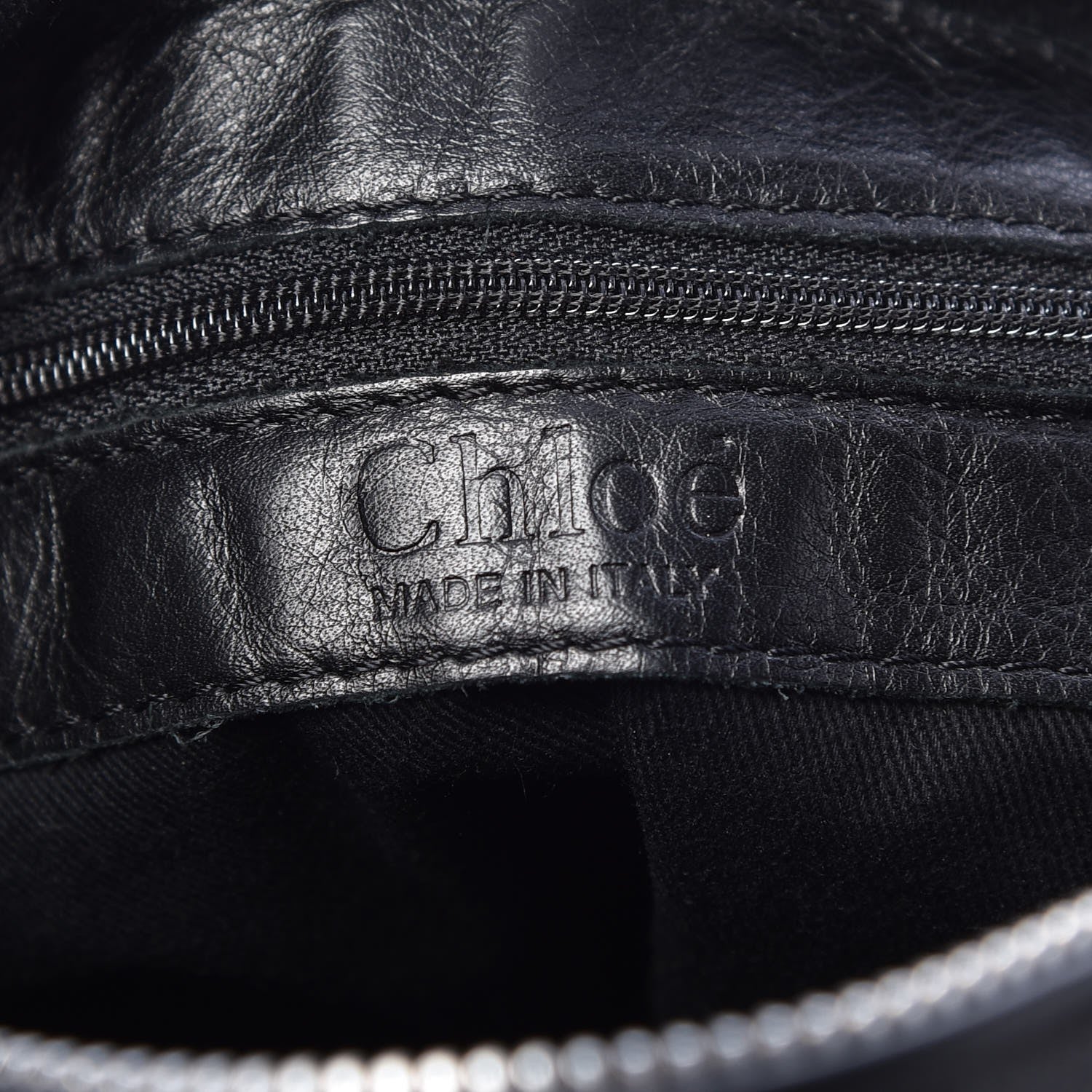 Chloe Calfskin Silverado Shoulder Bag Black 6 of 7