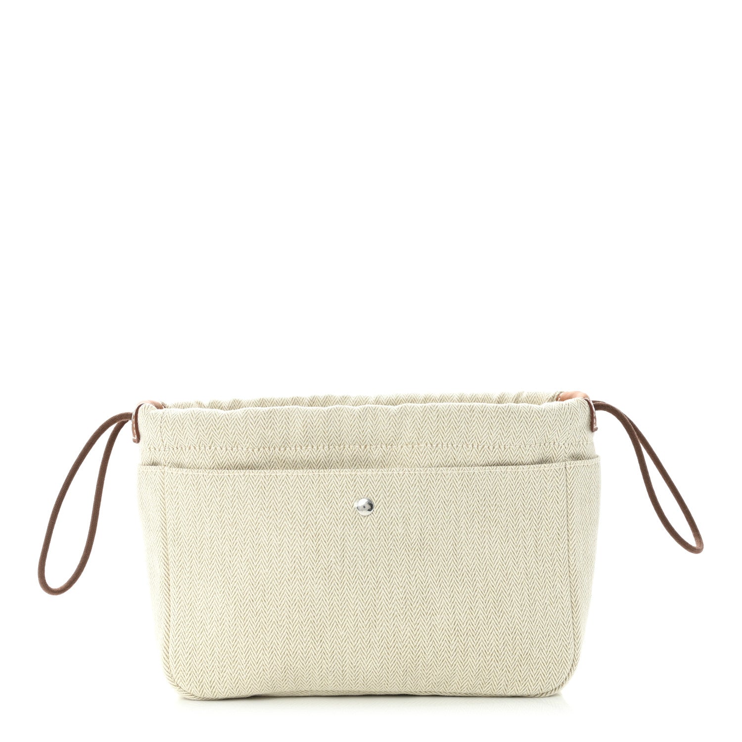 Hermes Canvas Barenia Fourbi 20 PM Pouch Naturel Fauve 1 of 11