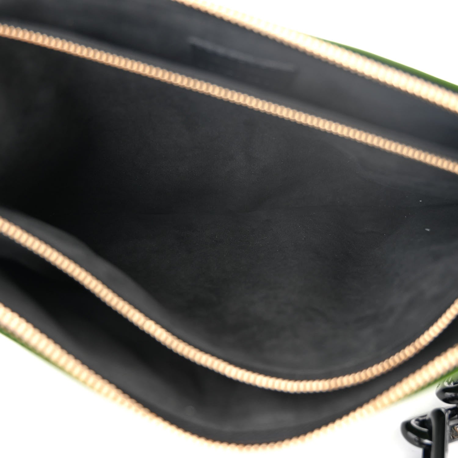 Louis Vuitton Patent Embossed Monogram Coussin PM Green Black 5 of 10