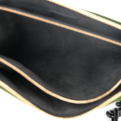 Louis Vuitton Patent Embossed Monogram Coussin PM Green Black 5 of 10