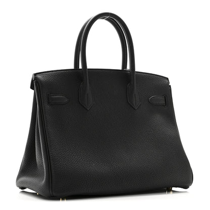 Hermes Togo Birkin 30 Black 3 of 11