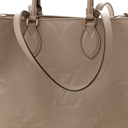 Louis Vuitton Empreinte Monogram Giant Onthego MM Tourterelle 7 of 12