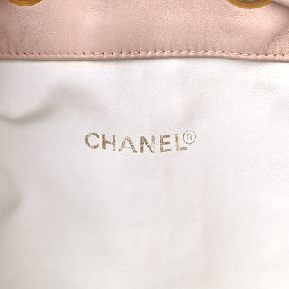 Chanel Lambskin Mini CC Drawstring Bag Light Pink 6 of 18
