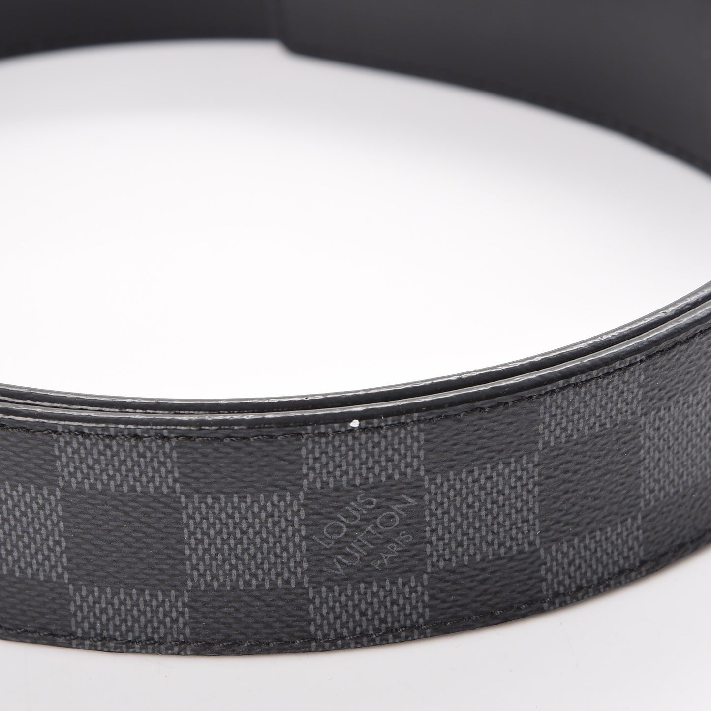 Damier Graphite 40mm LV Initiales Belt 110 44