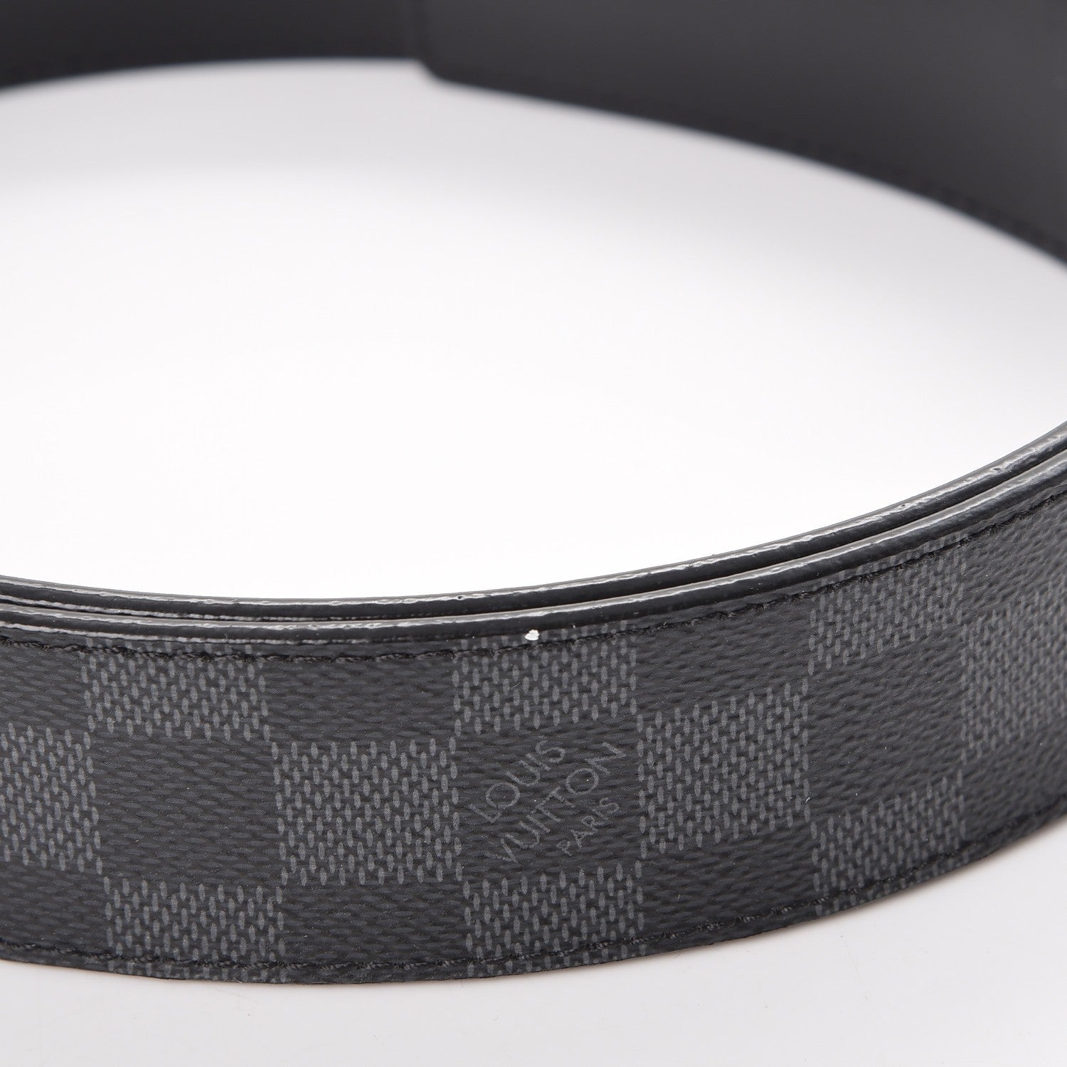 Louis Vuitton Damier Graphite 40mm LV Initiales Belt 110 44 10 of 11