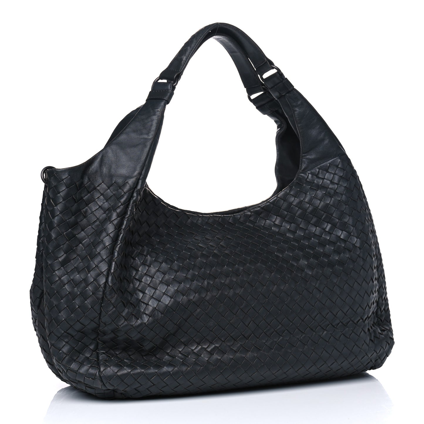 Nappa Intrecciato Large Campana Grey