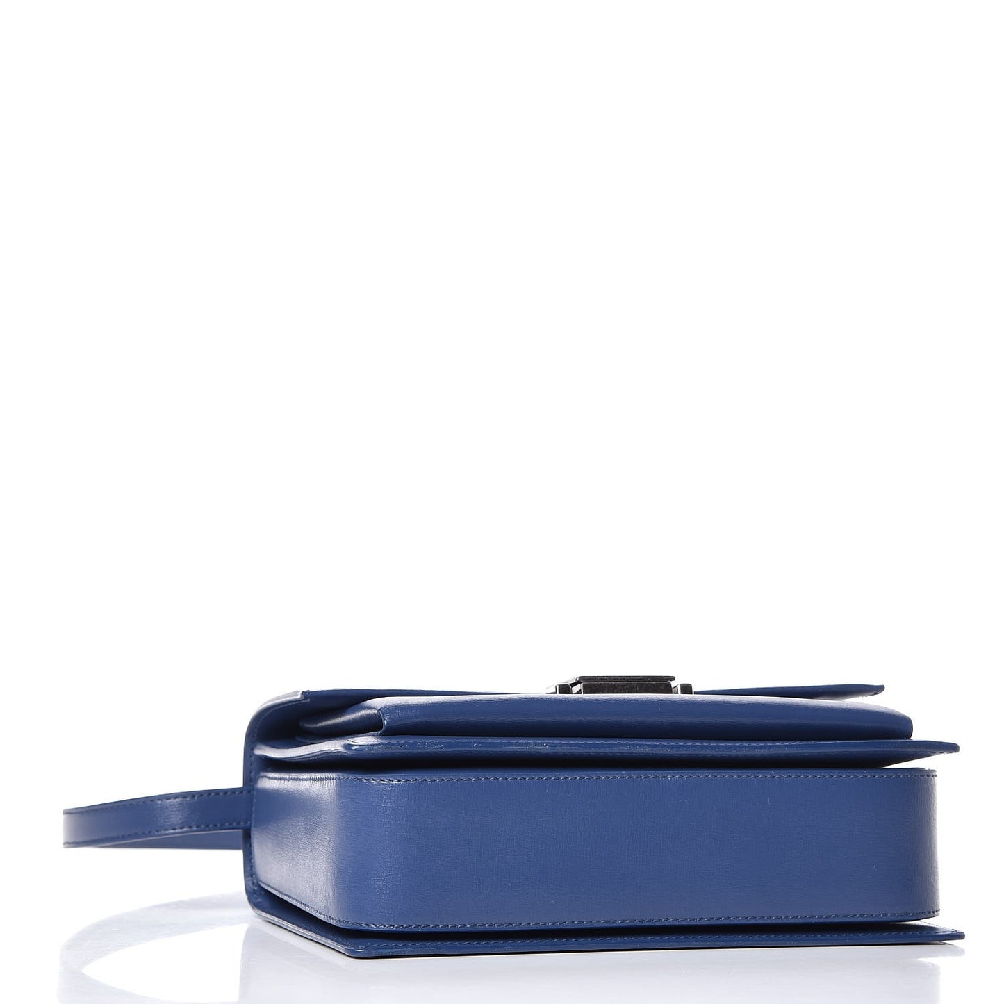 Calfskin Medium Bellechasse Satchel Blue