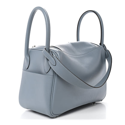Hermes Evercolor Lindy 26 Bleu Lin 3 of 10