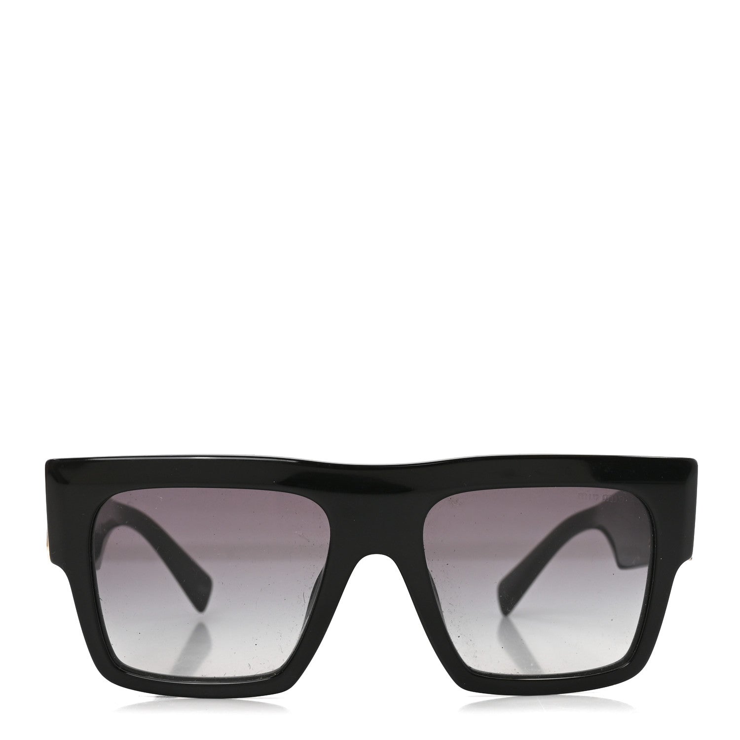 Miu Miu Acetate Glimpse Sunglasses SMU 10W Black 4 of 14