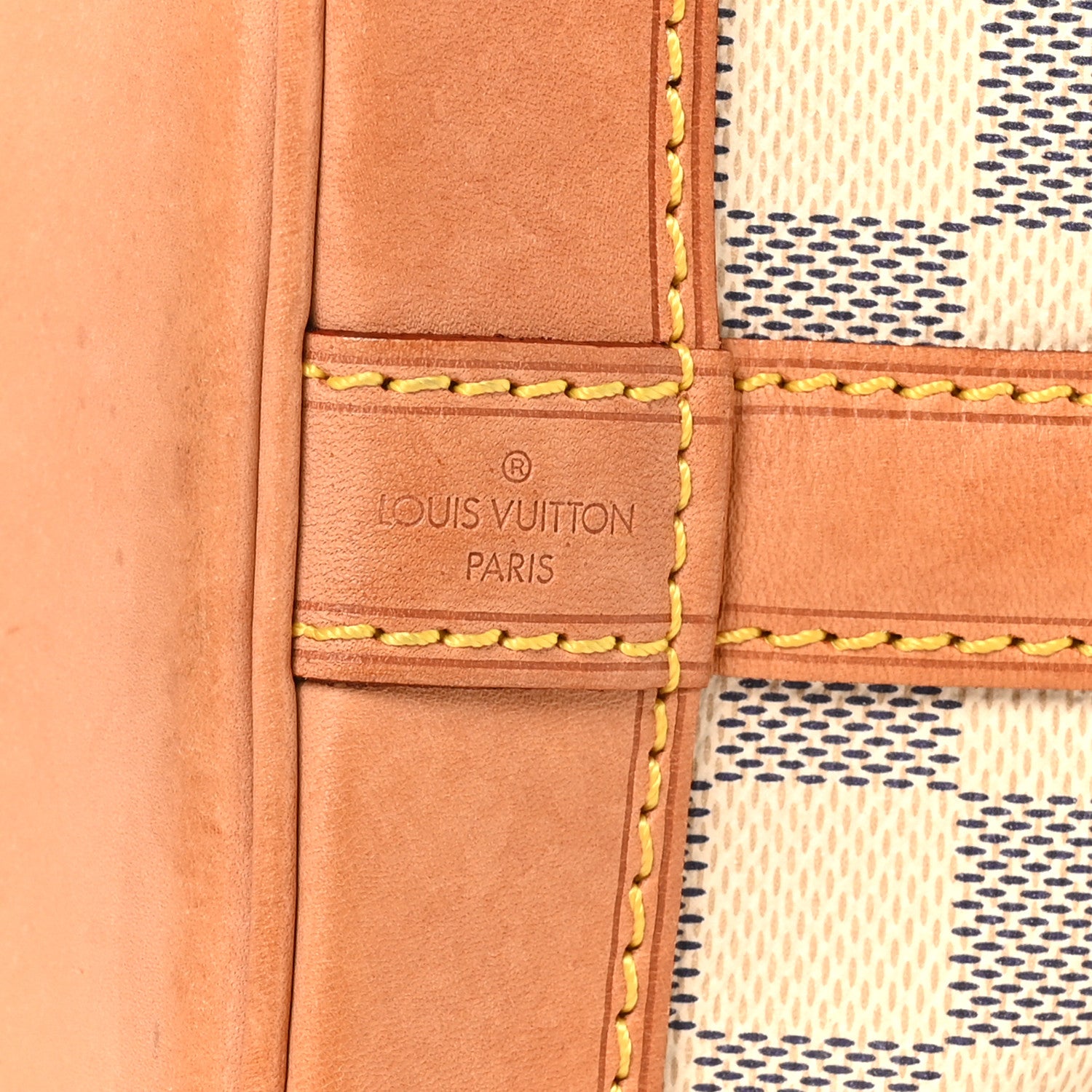Louis Vuitton Damier Azur Noe BB 6 of 9