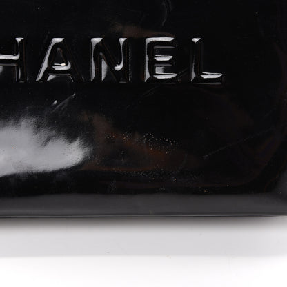 Chanel Patent Logo Shoulder Bag Black 20 of 21