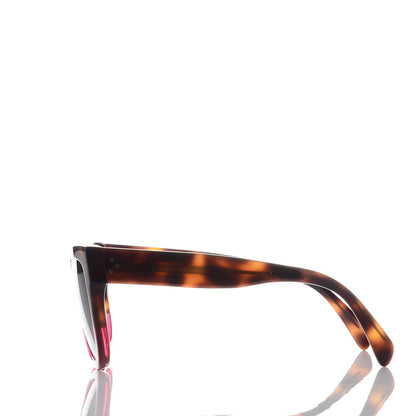 Celine Shadow Sunglasses CL 41026/S Havana Fuchsia 3 of 6