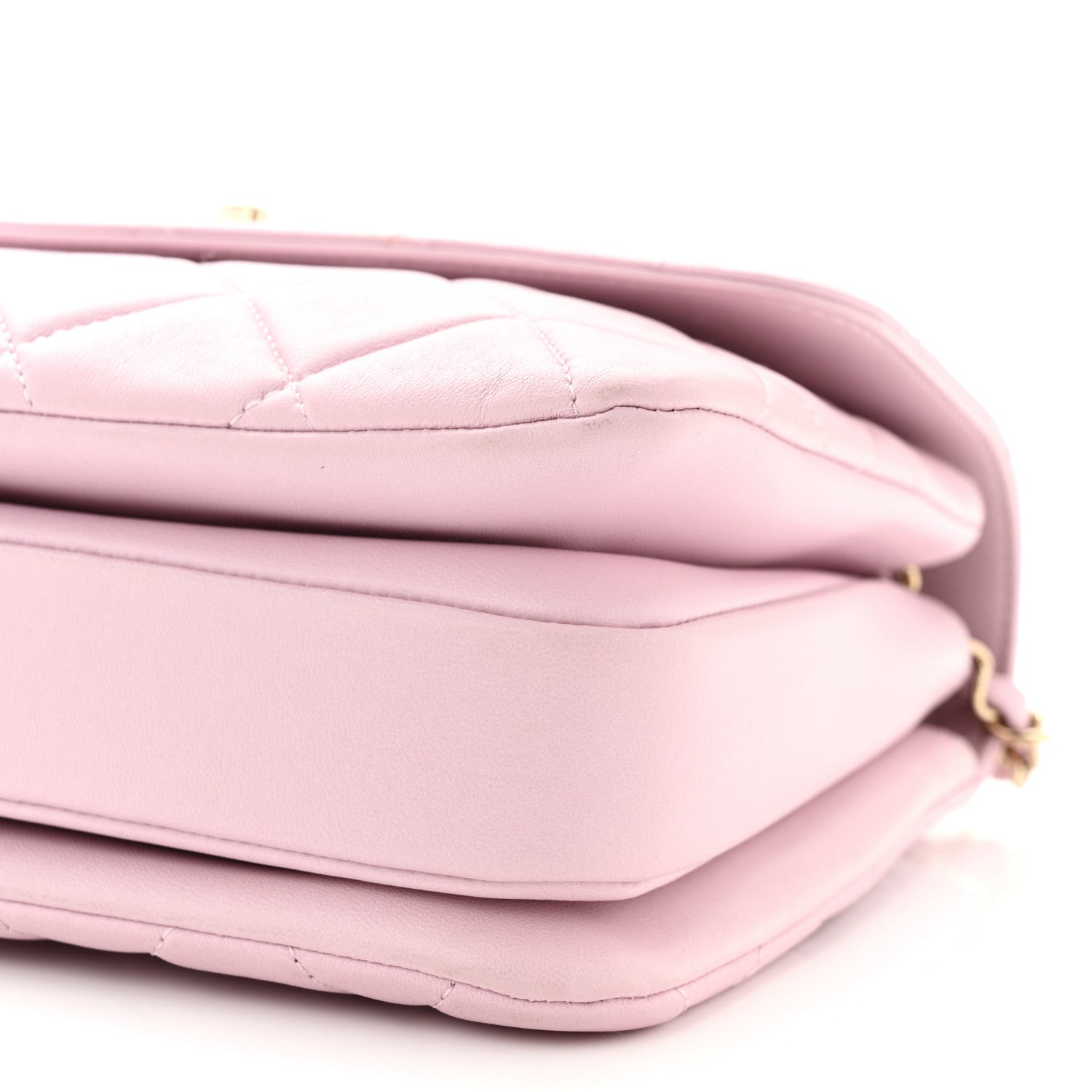 Chanel Lambskin Quilted Small Trendy CC Flap Dual Handle Bag Light Pink 10 of 11