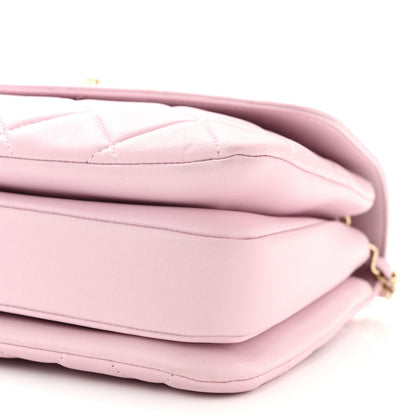 Chanel Lambskin Quilted Small Trendy CC Flap Dual Handle Bag Light Pink 10 of 11