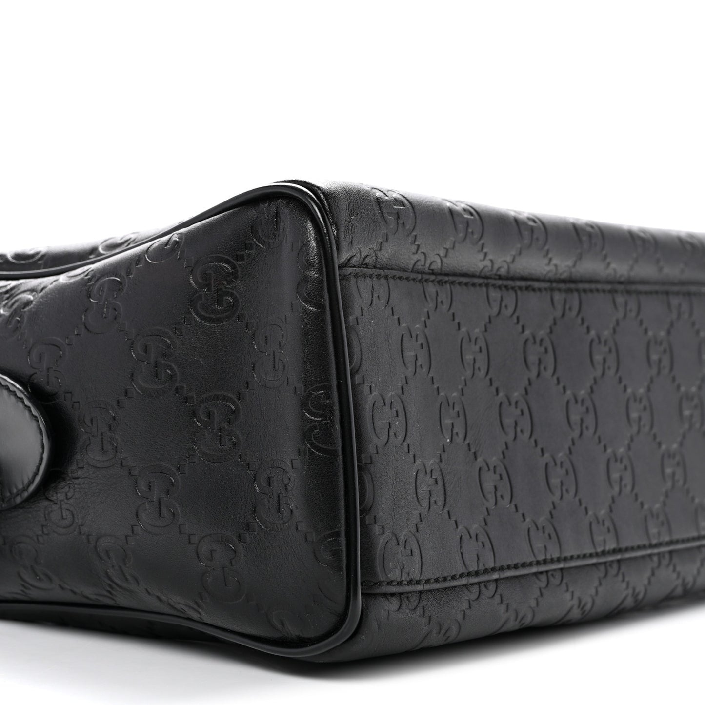 Guccissima Small Boston Black