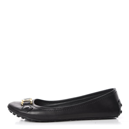 Louis Vuitton Calf Oxford Ballerina Flats 36.5 Black 1 of 12