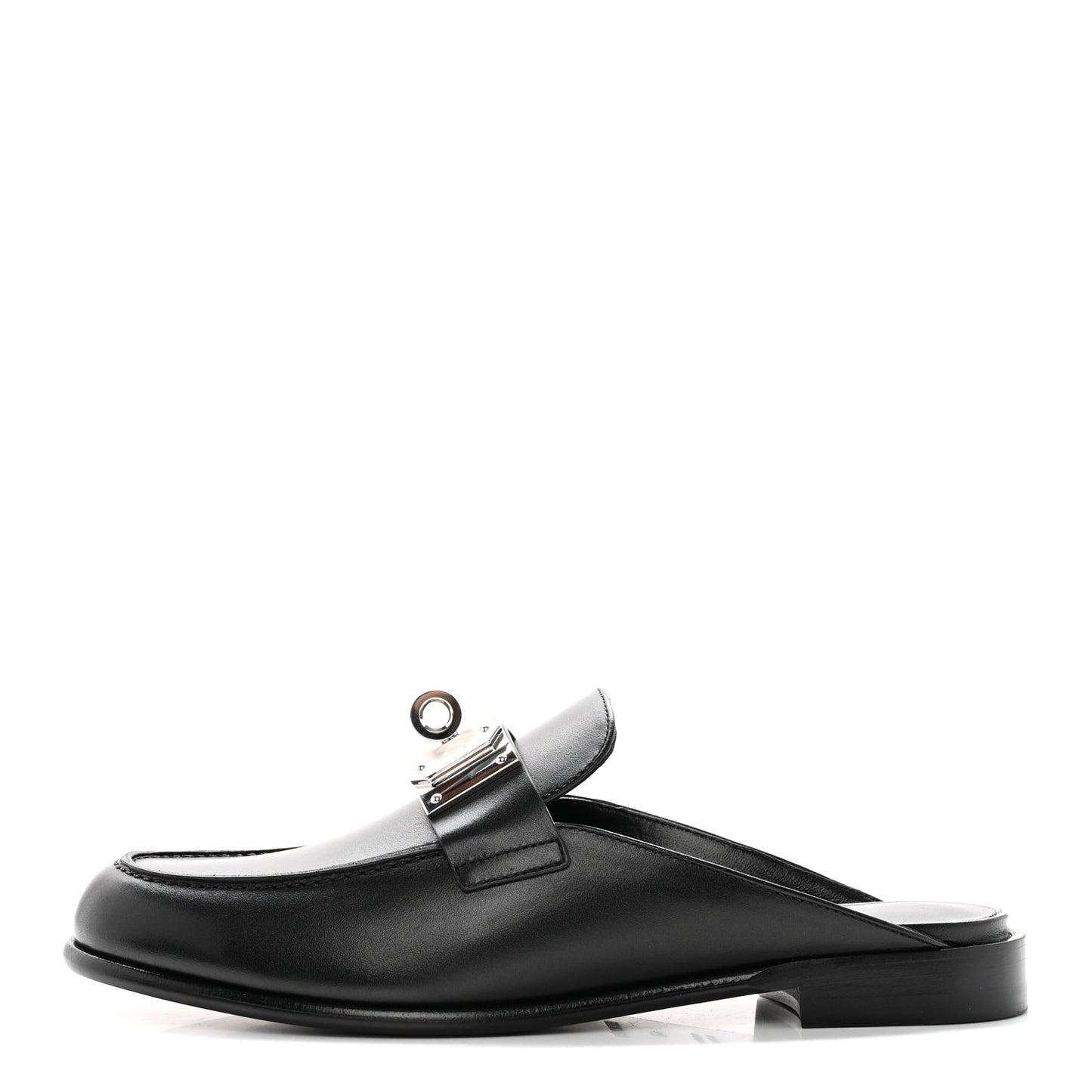 Calfskin Iota Mules 40 Black