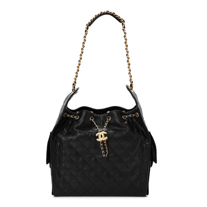 Chanel Caviar Quilted Medium Chanel 25 Handbag Black 1 of 13