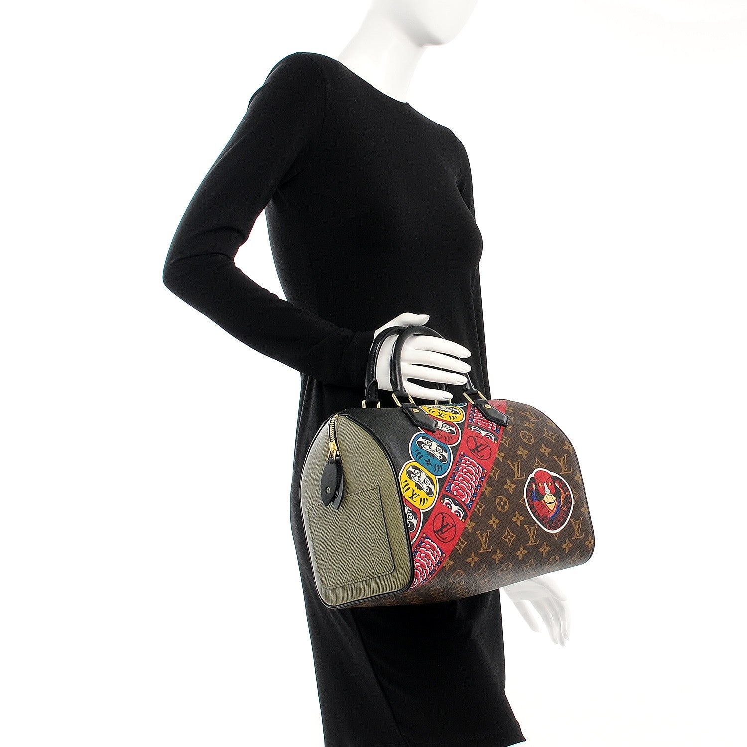 Louis Vuitton Monogram Kabuki Speedy 30 2 of 7
