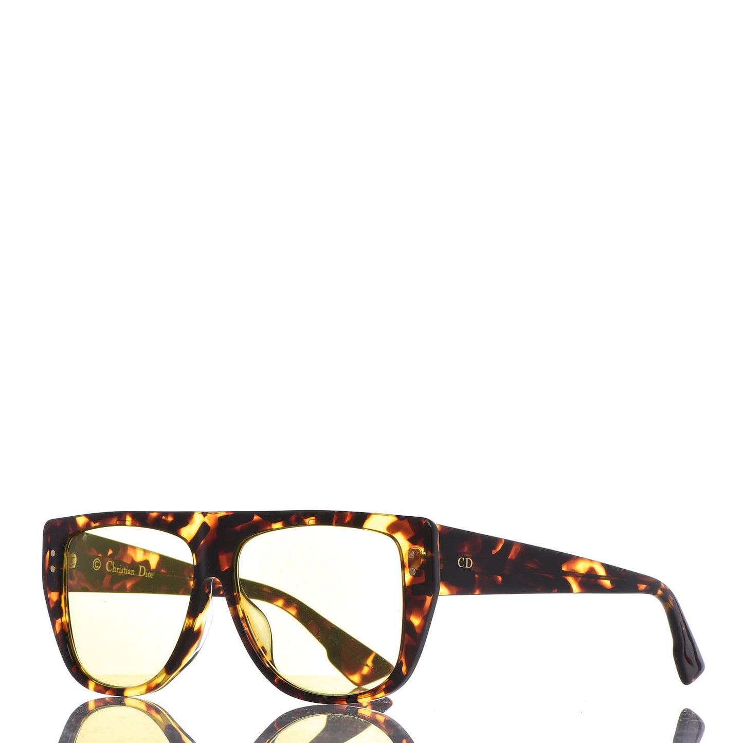Club 2 Sunglasses Tortoise Yellow