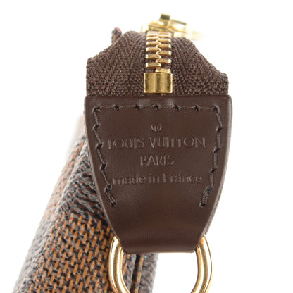 Louis Vuitton Damier Ebene Complice Trunks and Bags Mini Pochette Accessories Red 5 of 7