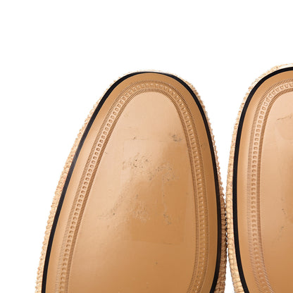 Gucci Raffia Mens Princetown Slippers 11 Naturale Sand Storm 6 of 10