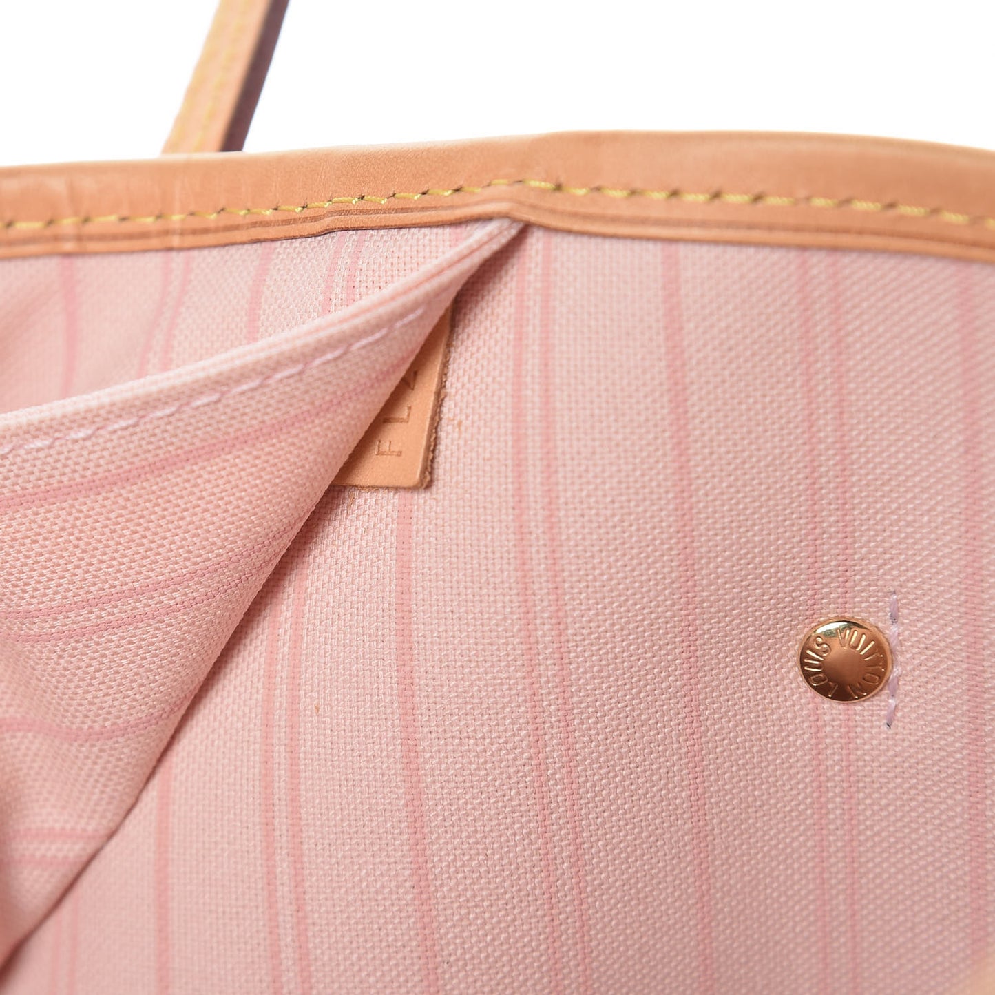 Damier Azur Neo Neverfull MM Rose Ballerine