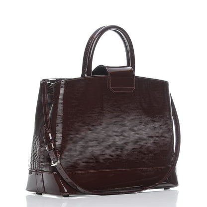 Louis Vuitton Electric Epi Mirabeau GM Prune 4 of 8