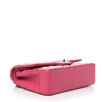 Chanel Lambskin Quilted Medium Double Flap Pink 3 of 10