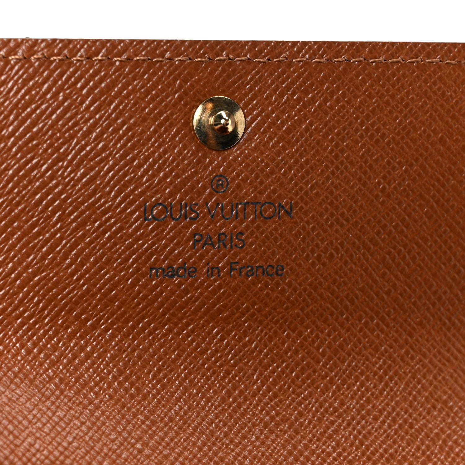 Louis Vuitton Monogram Porte-Monnaie Plat Coin Purse 6 of 8