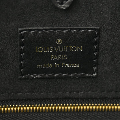 Louis Vuitton Empreinte Monogram Giant Broderies Onthego MM Cream Black 6 of 11