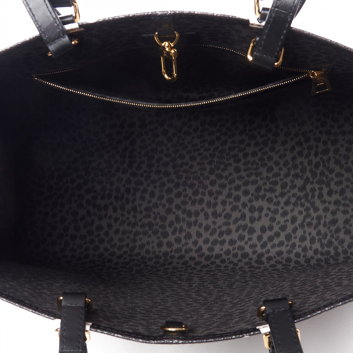 Monogram Giant Wild At Heart Onthego GM Black