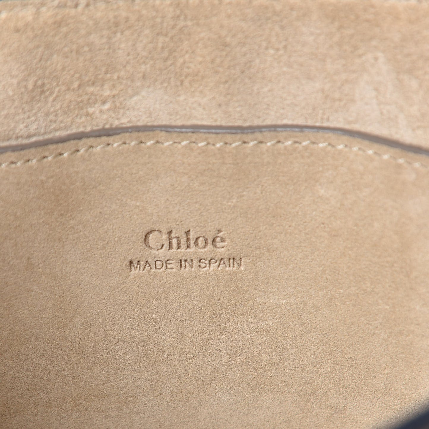 Suede Calfskin Small Faye Shoulder Bag Denim Blue