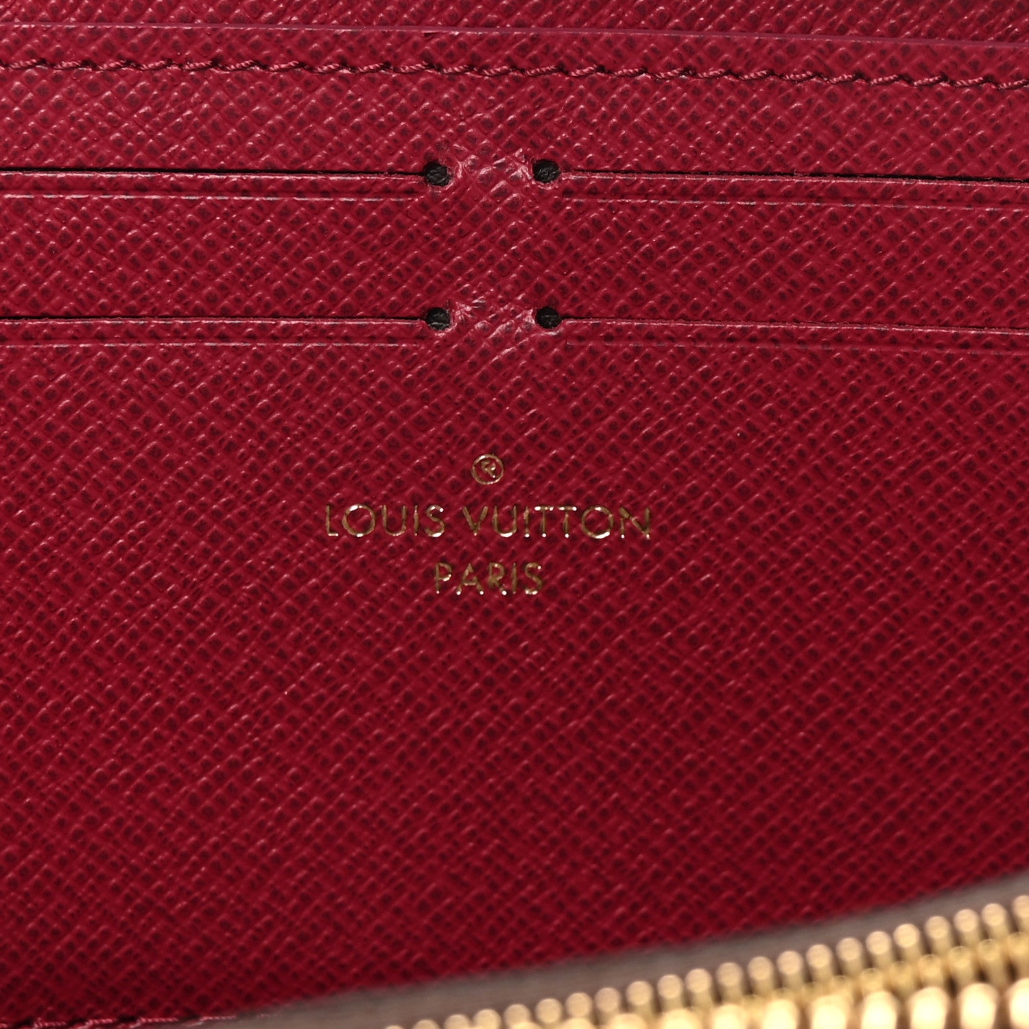 Louis Vuitton Monogram Clemence Wallet Fuchsia 6 of 6