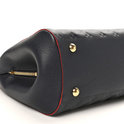 Louis Vuitton Empreinte Montaigne MM Marine Rouge 8 of 9