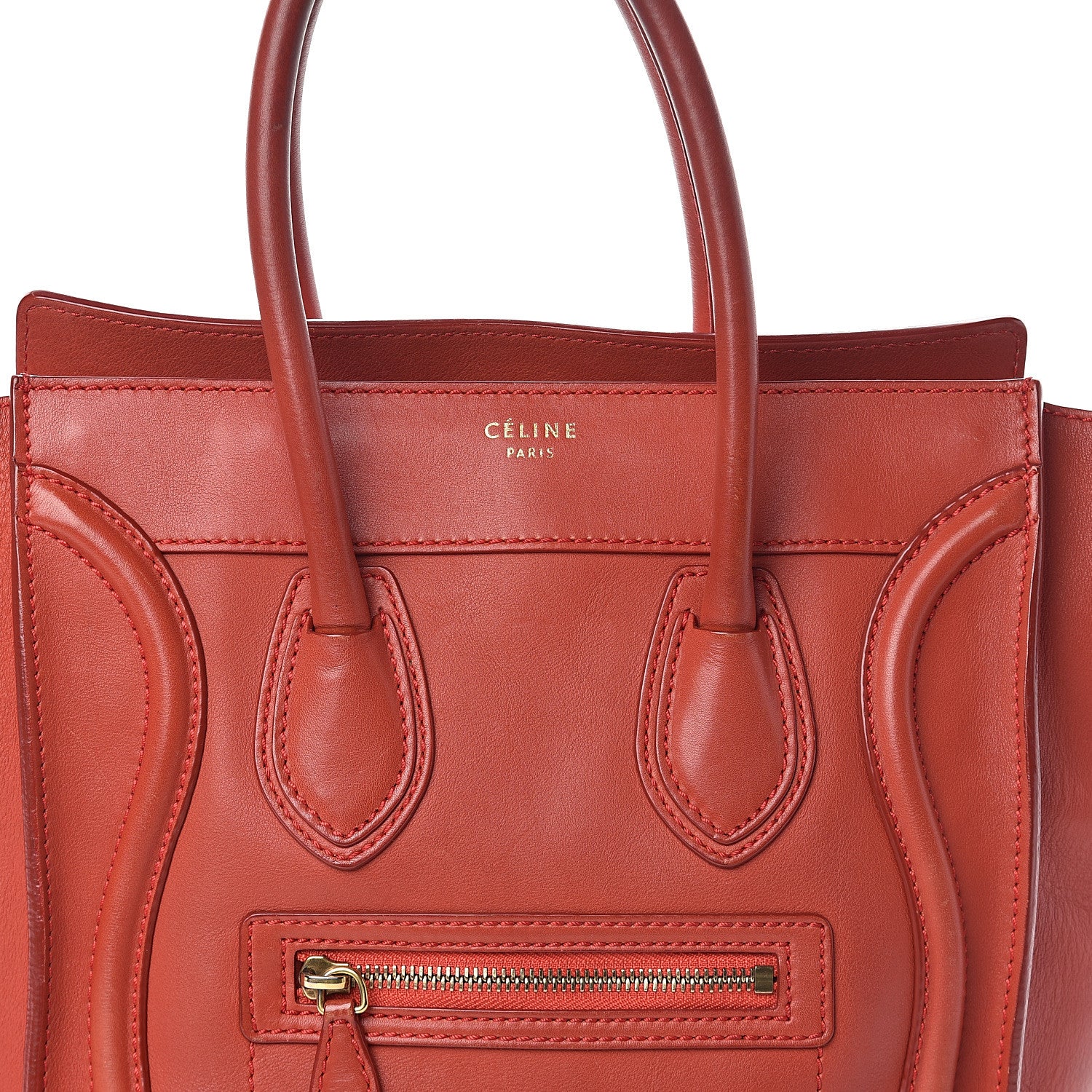 Celine Smooth Calfskin Micro Luggage Lipstick 6 of 8