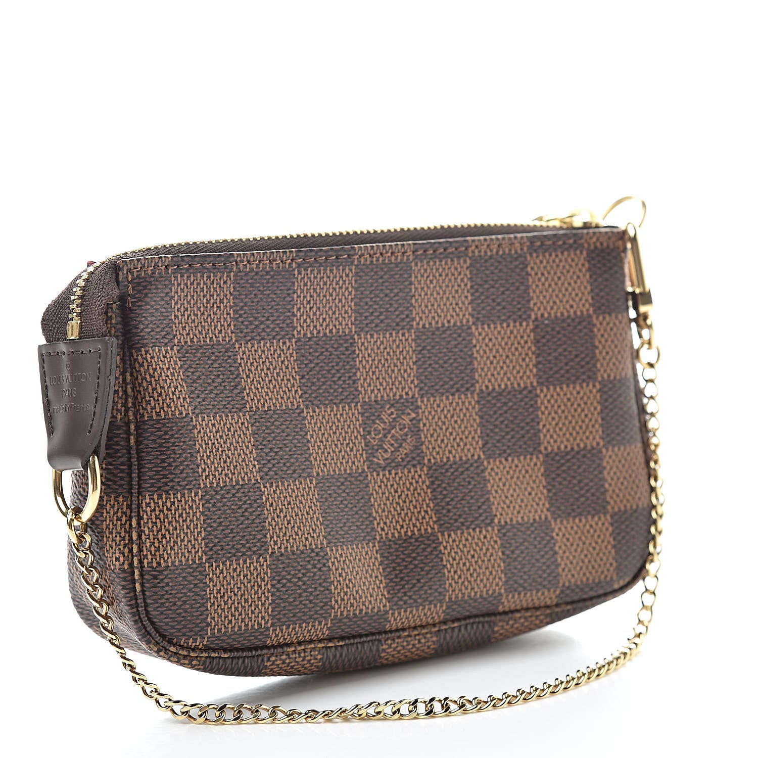 Louis Vuitton Damier Ebene Mini Pochette Accessories 3 of 8