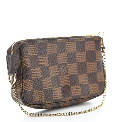 Louis Vuitton Damier Ebene Mini Pochette Accessories 3 of 8