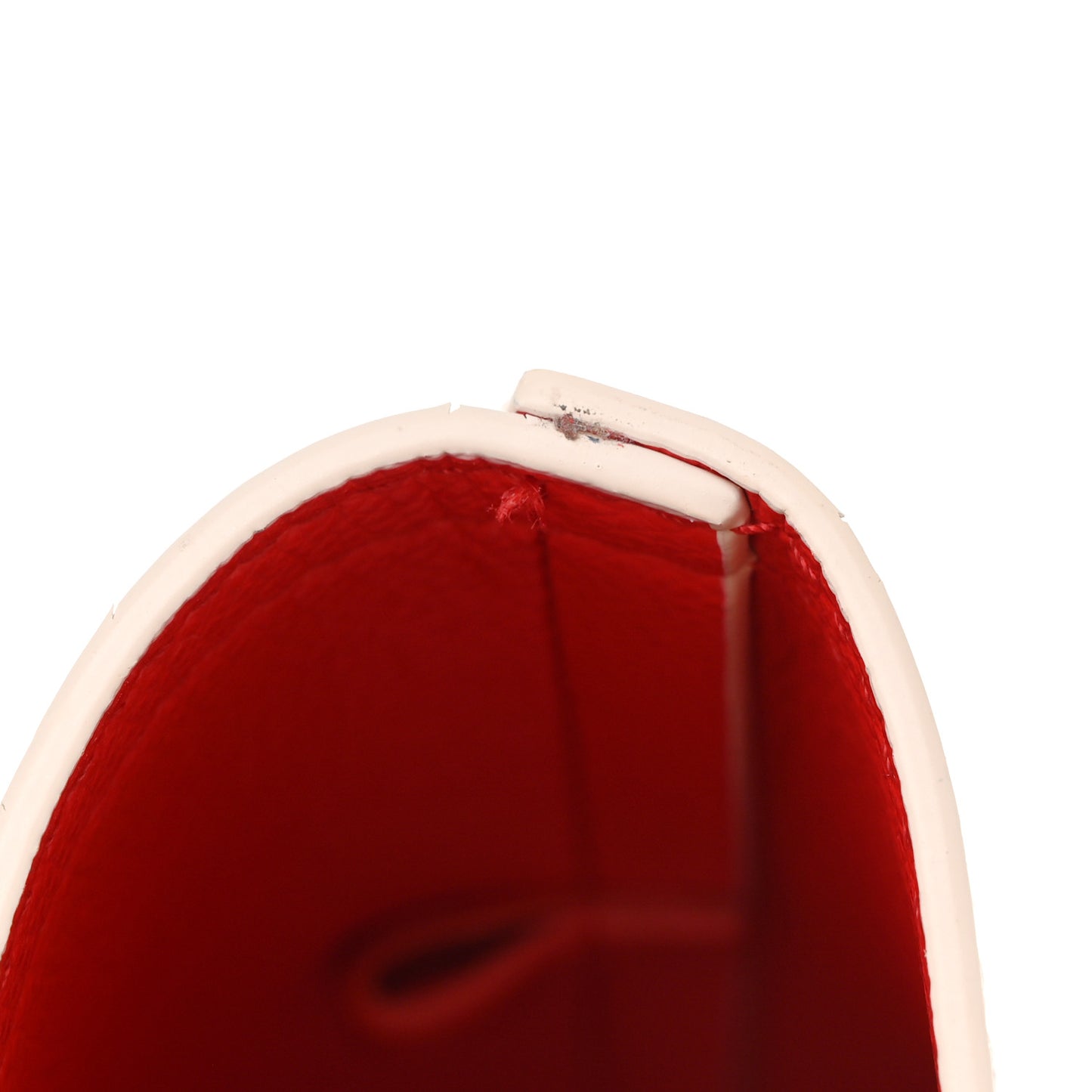 Patent Snakeskin Embossed Spiked Cabarock Shopper Tote Leche