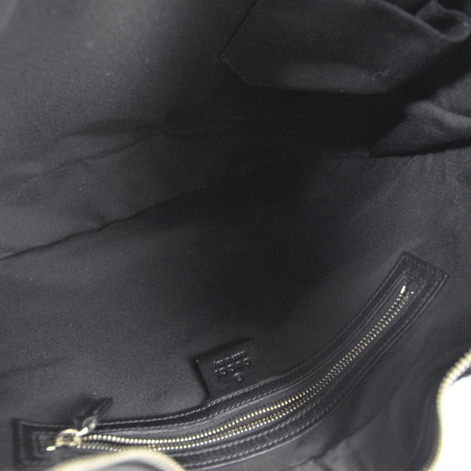Gucci Leather Charmy Hobo Black 7 of 9