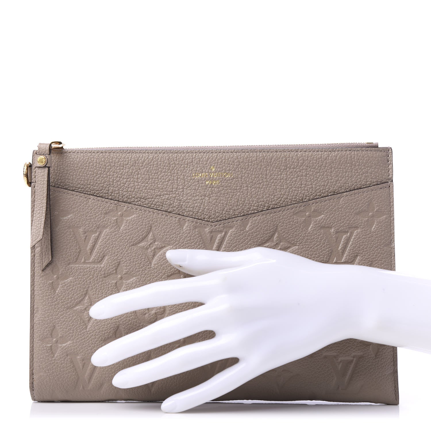 Louis Vuitton Empreinte Pochette Melanie MM Tourterelle 2 of 9