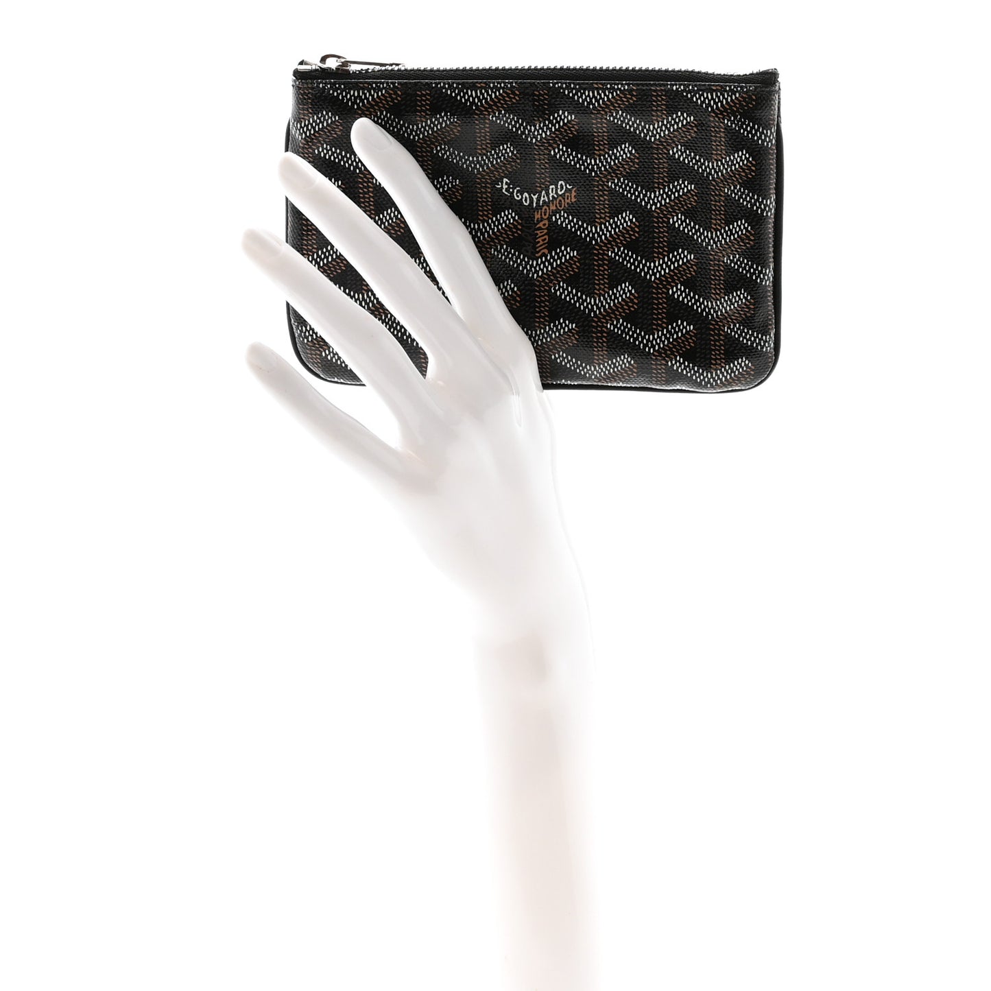 Goyardine Mini Senat Pochette Black