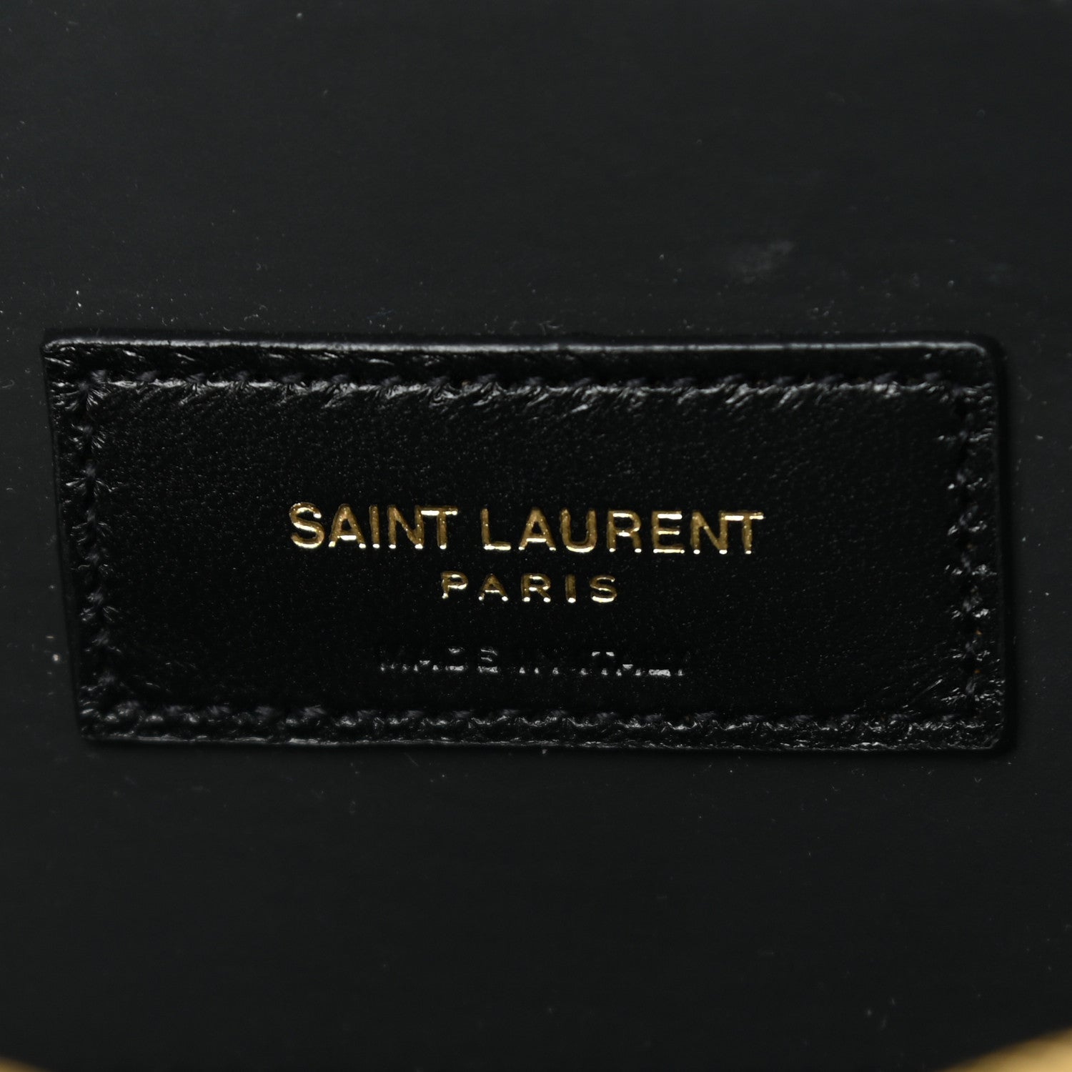 Saint Laurent Lambskin Quilted Lolita Cosmetic Pouch Black 6 of 8
